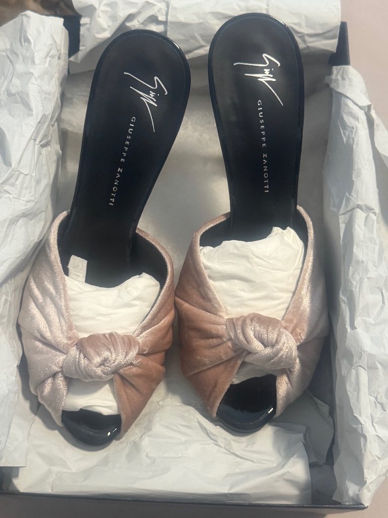 Giuseppe Zanotti Pink Satin